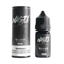 Nasty Silver Blend Salt 30ml 50Mg | thesmokeplug.com