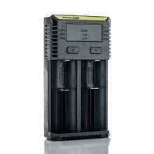 Nitecore New I2 Intellicharger Battery Charger Two Bay 3 - The Smoke Plug