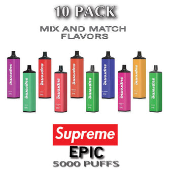 Supreme Epic Disposable Vape Pod  –  10PK