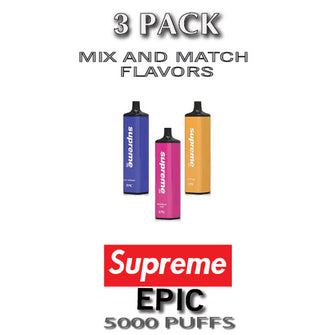 Supreme Epic Disposable Vape Pod – 3PK