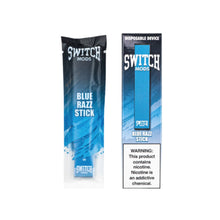 Switch Mods Stick Blue Razz Disposable Vape Pod 1Pc  –  The Smoke Plug