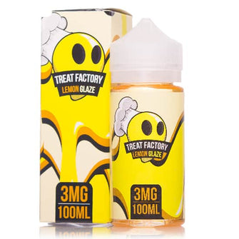 Treat Factory Lemon Glaze 100ml 0Mg E-Liquid | thesmokeplug.com