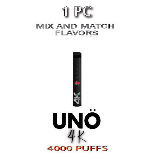 Uno 4K Disposable Vape Device - 1PC The Smoke Plug Uno 4K Disposable Vape Device - 1PC The Smoke Plug
