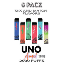 Uno AMPED TFN Disposable Vape Pod – 6PK