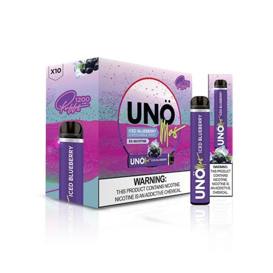 Uno Mas Disposable Vape Pod - 1PC | 1200 Puffs– The Smoke Plug