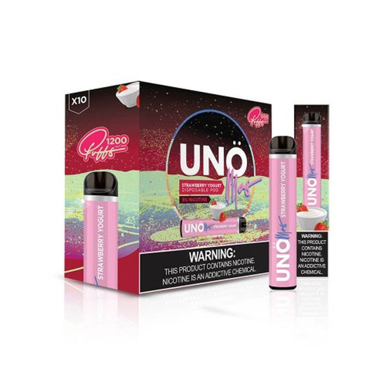 Uno Mas Disposable Vape Pod - 10PK | 1200 Puffs The Smoke Plug Uno Mas Disposable Vape Pod - 10PK | 1200 Puffs The Smoke Plug