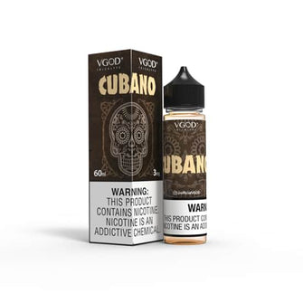 Vgod Cubano 60ml 0Mg E-Liquid | thesmokeplug.com