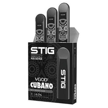 Vgod Stig Cubano Disposable Vape Pod Device 1Pc  –  The Smoke Plug