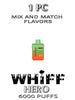 Whiff Hero Disposable Vape Device by Scott Storch – 1PC