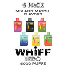 Whiff Hero Disposable Vape Device by Scott Storch  –  6PK