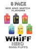 Whiff Hero Disposable Vape Device by Scott Storch – 6PK