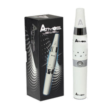 White Atmos Jewel Wax Vape Pen Kit - The Smoke Plug